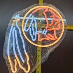 Indian Head Neon Sign 