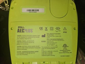 Defibrillator zoll AED Plus