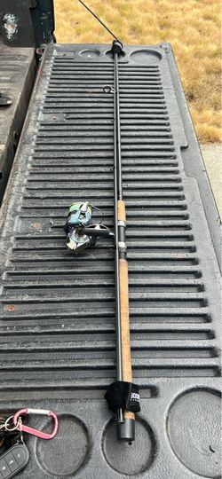 9ft Okuma celilo and Daiwa regal spinning reel setup