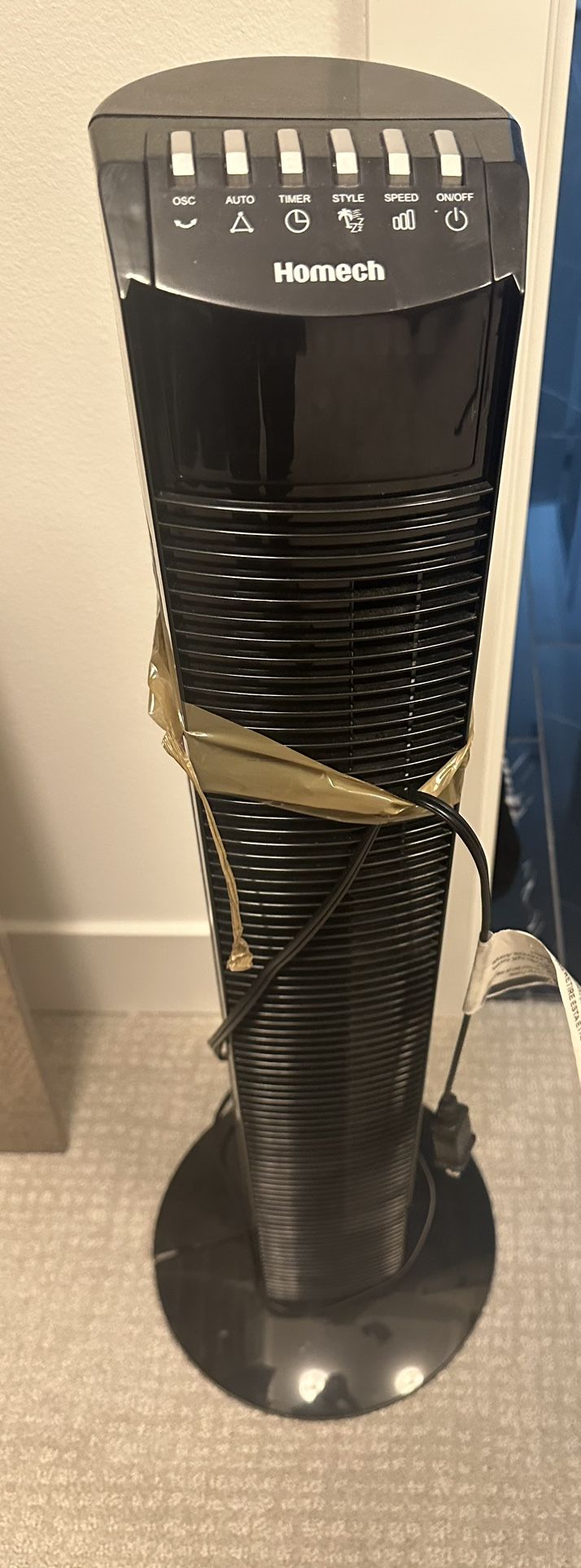 Tower Fan With Multiple Speed 