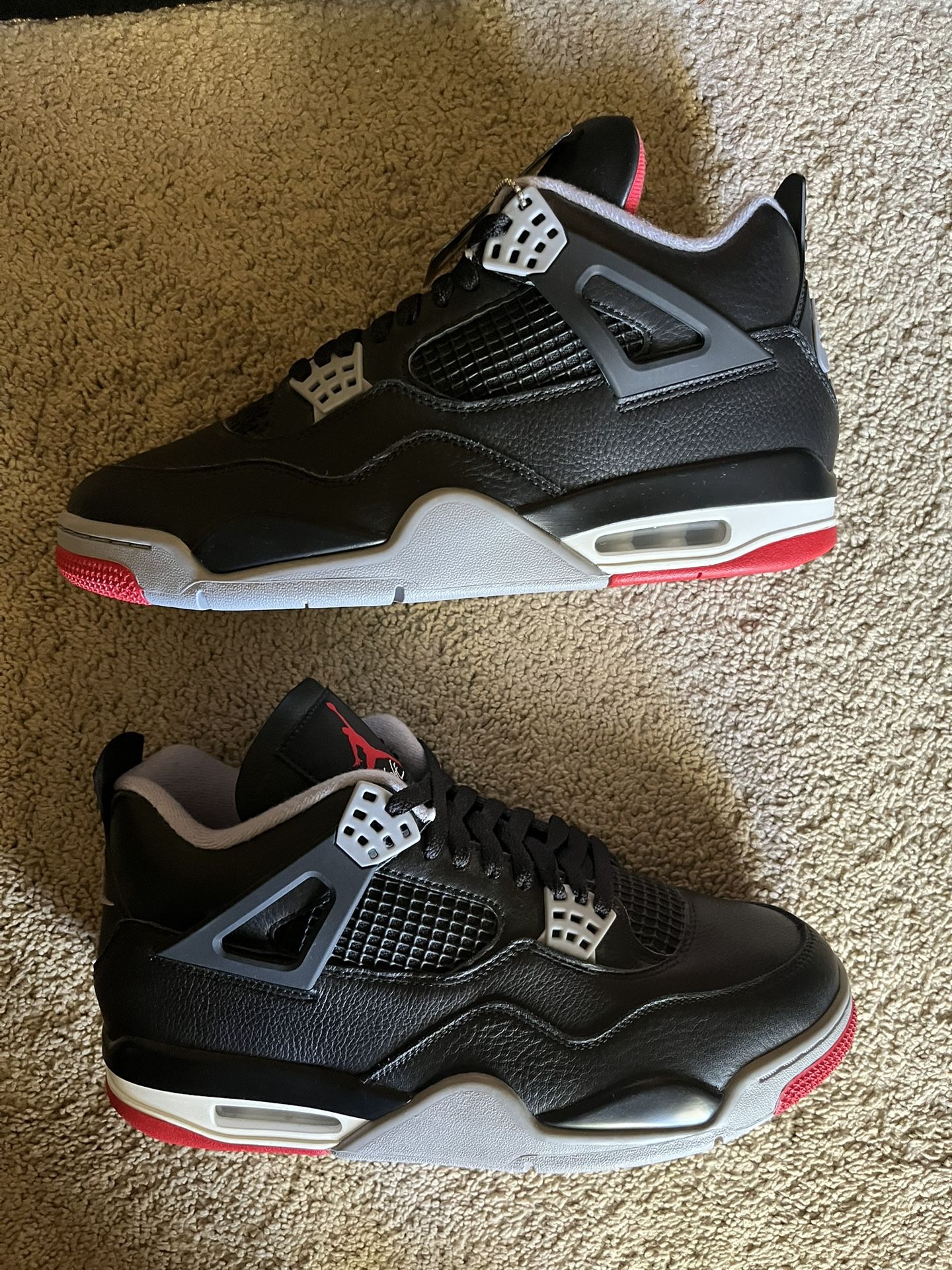 Jordan 4 “Bred Reimagined” - Size 10.5M