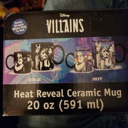 Disney Villains Heat Reveal 20oz Mug
