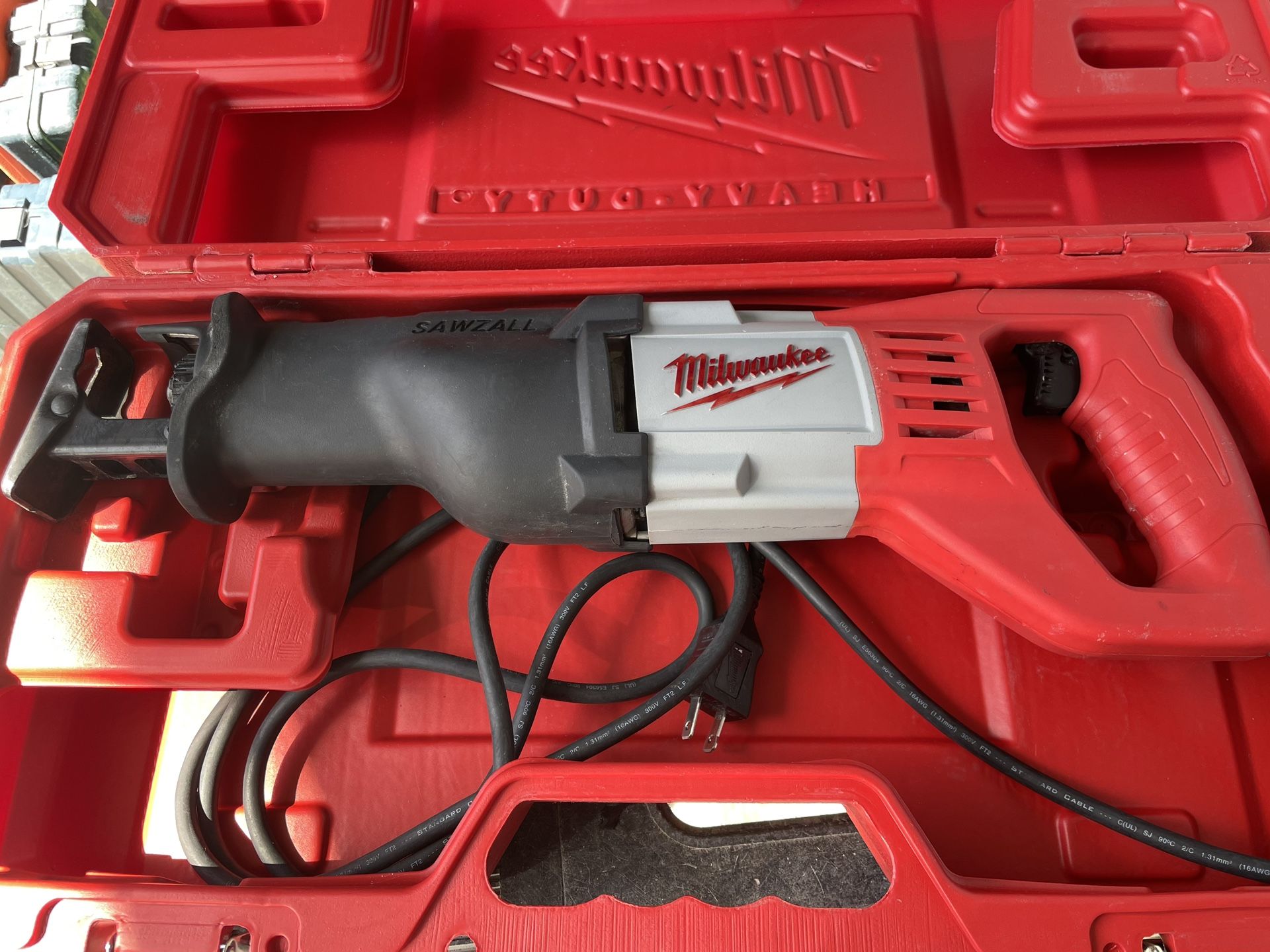 Milwaukee Sawzall 