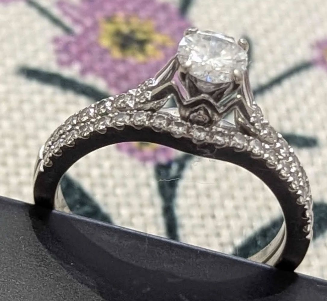 Engagement Ring And Wedding Band