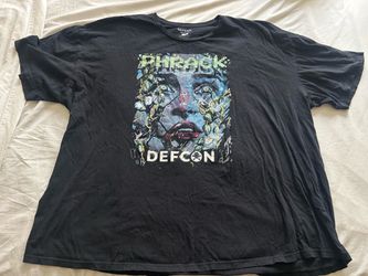Defcon Phrack Men Shirt Size 5XL