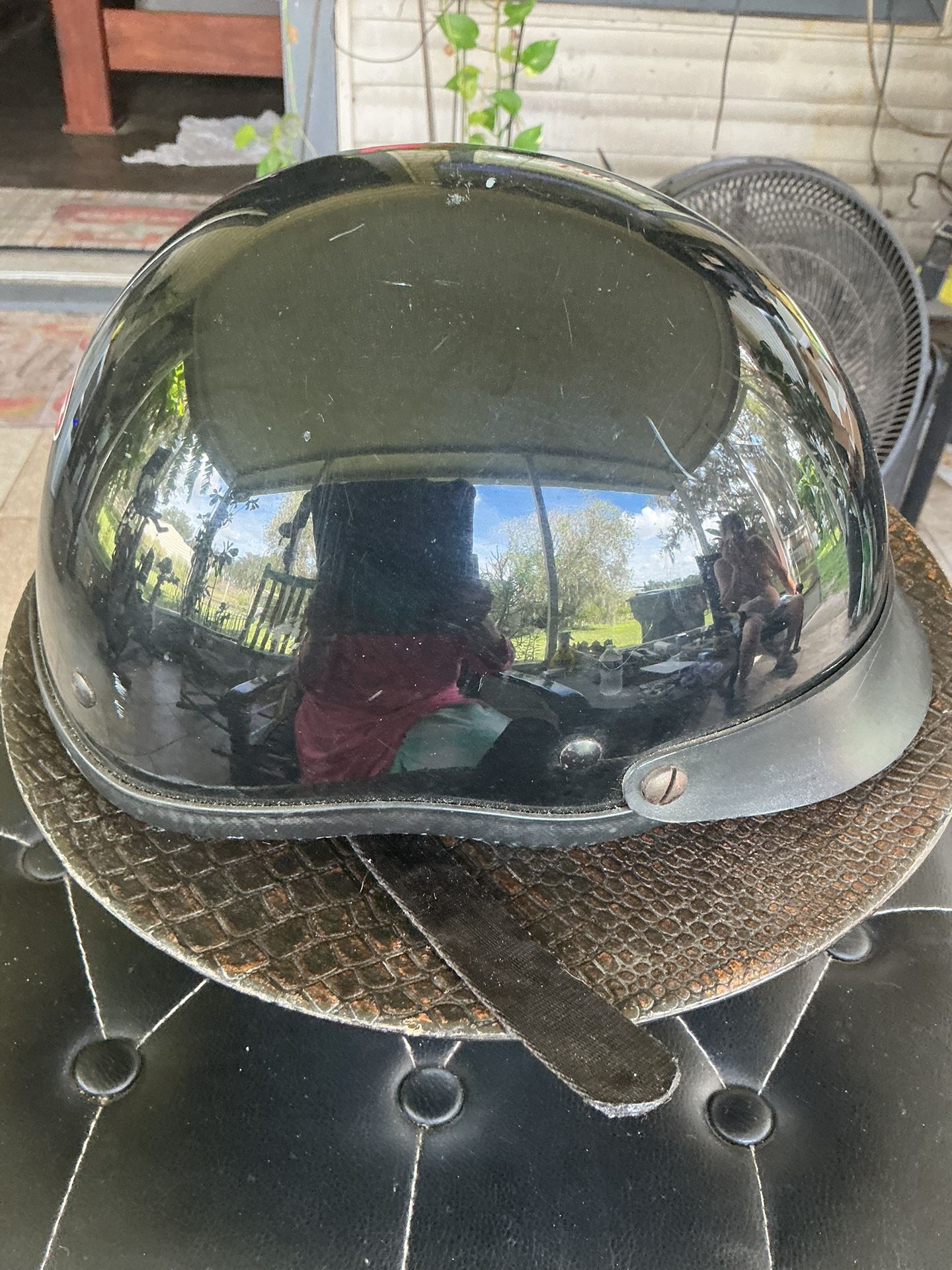 Used hci motorcycle helmet size med