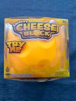 Squishy Cheese Block Toy