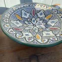 Hand Painted Morrocan Bowl