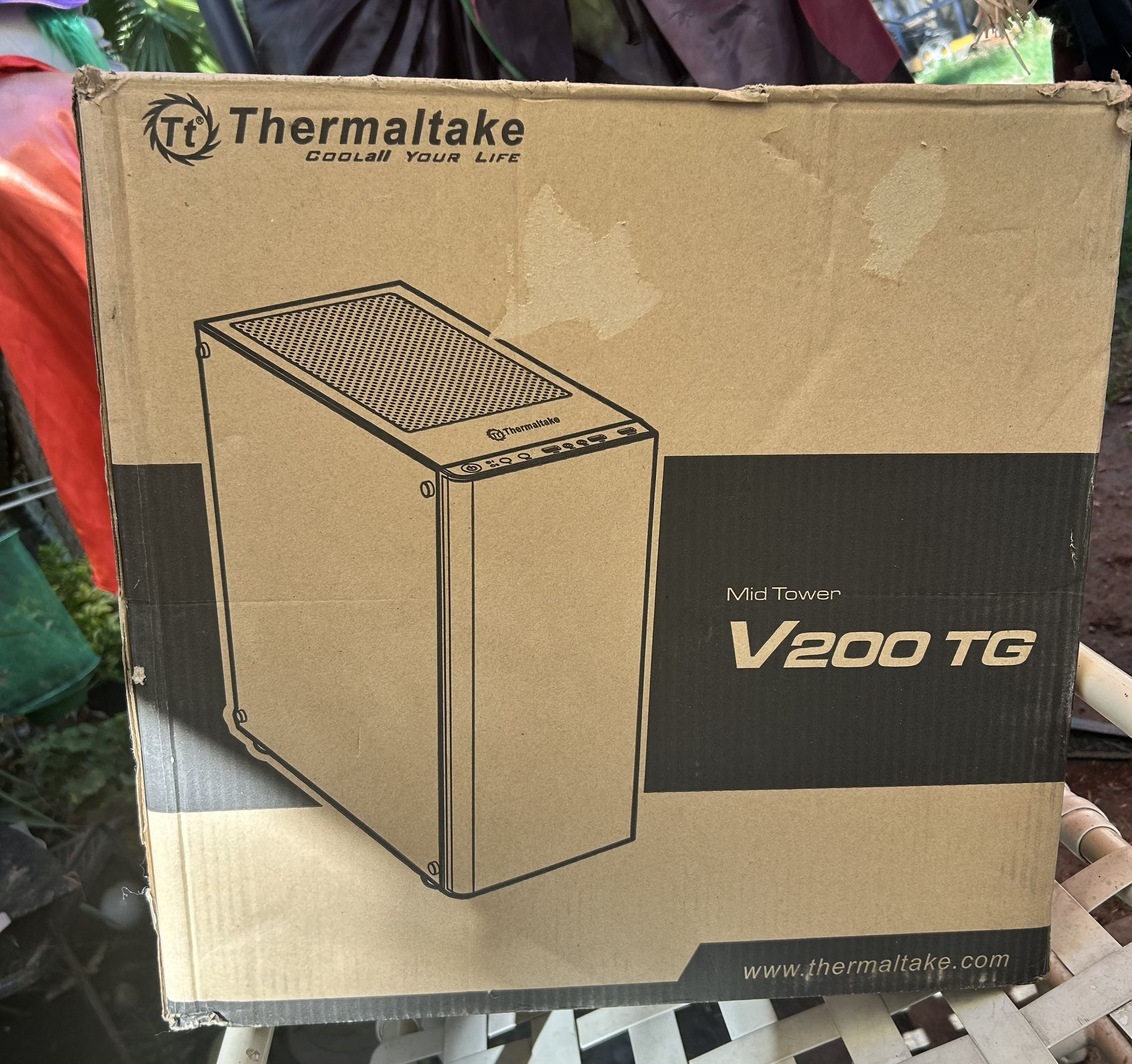 Thermaltake View Series View 200 TG ARGB Black SPCC Mid Tower