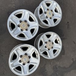 01 4runner Aluminum Wheels. 