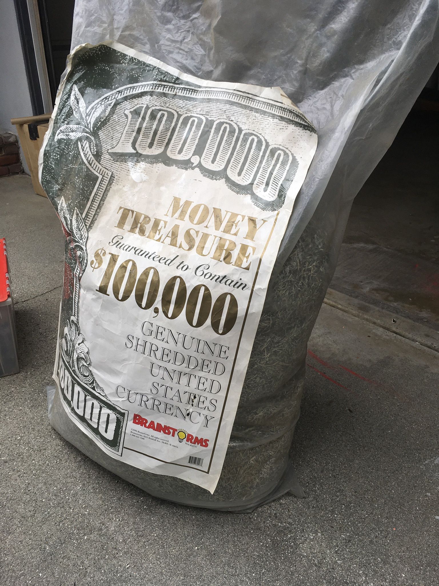 Big Bag of Money Novelty Gift