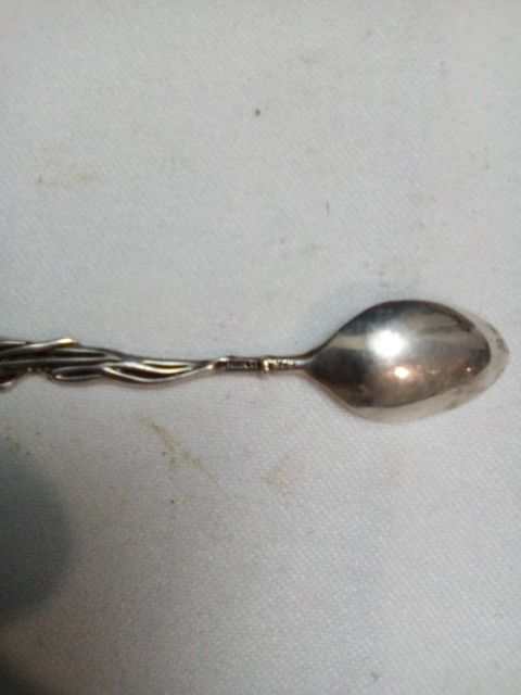 Tiffany Co. Sterling Silver 925. Stork Baby Spoon