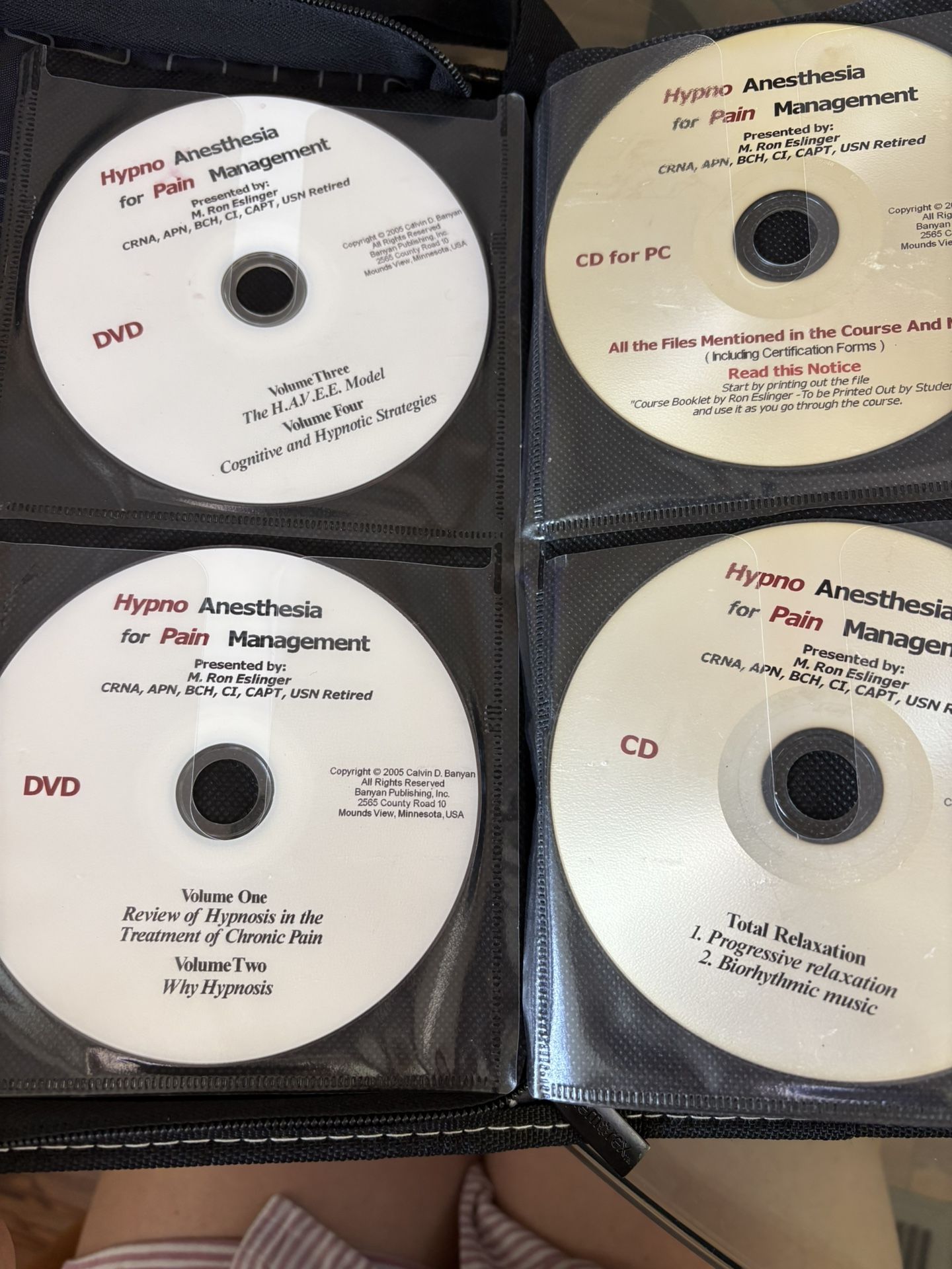 Hypnosis Course DVD- Hypno anesthesia For Pain and weight Loss