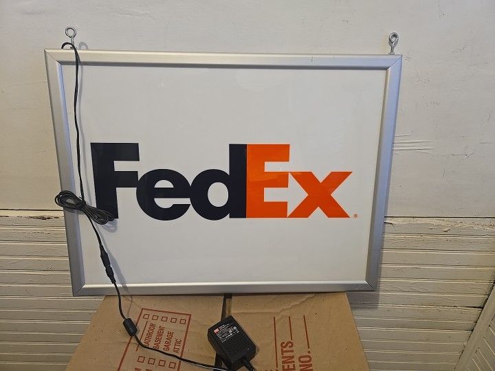 Fedex SHIPPING LED SIGN 