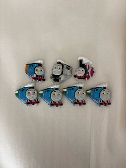 Very Rare Vintage 2005 Japan Thomas & Friends Refrigerator Magnets Set of 7, Very Good Condition, Everything for $4, Firm Price