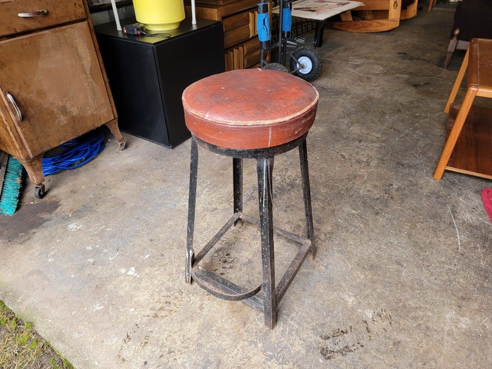Vintage Industrial Stool