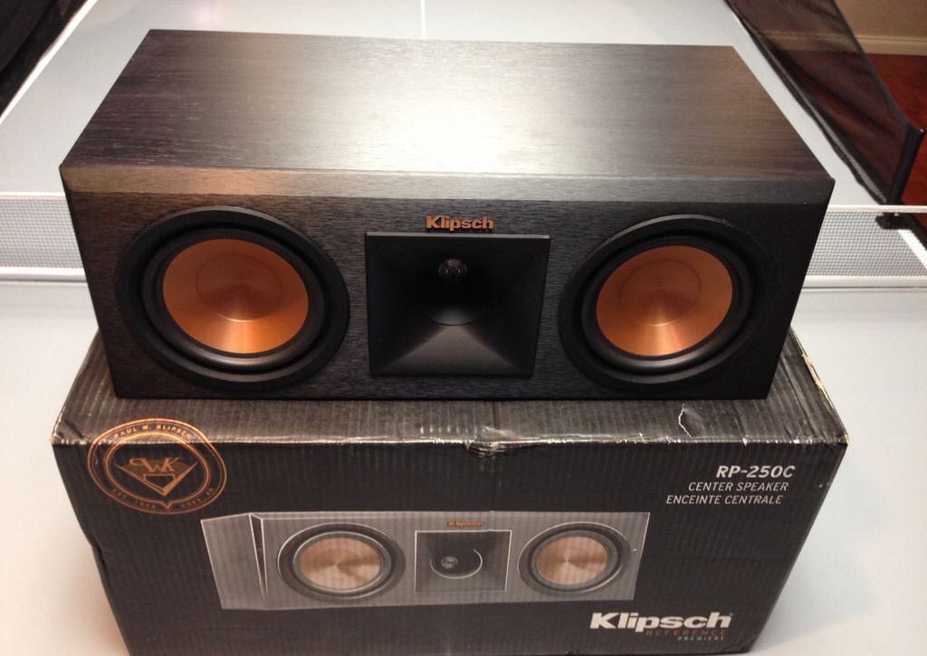 Klipsch RP-250C center speaker like new