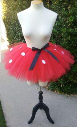 Minnie mouse themed tutu