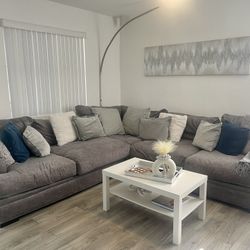 Sectional Table And Lamp For Sale!