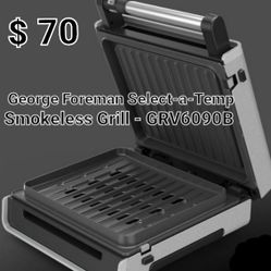 Brand New George Foreman Smoke Less Grill 
