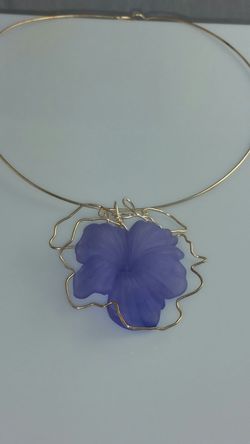 Handmade Wire Art Necklace