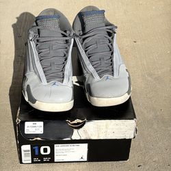 Jordan 14 - Wolf Grey - Size 10