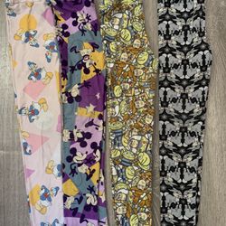 Girls Lularoe Disney Leggings
