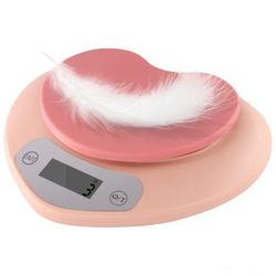 Digital Kitchen Scale with LCD HD Display 0.1 oz. Precise Graduation Food Scale for Cooking and Baking With Batteries