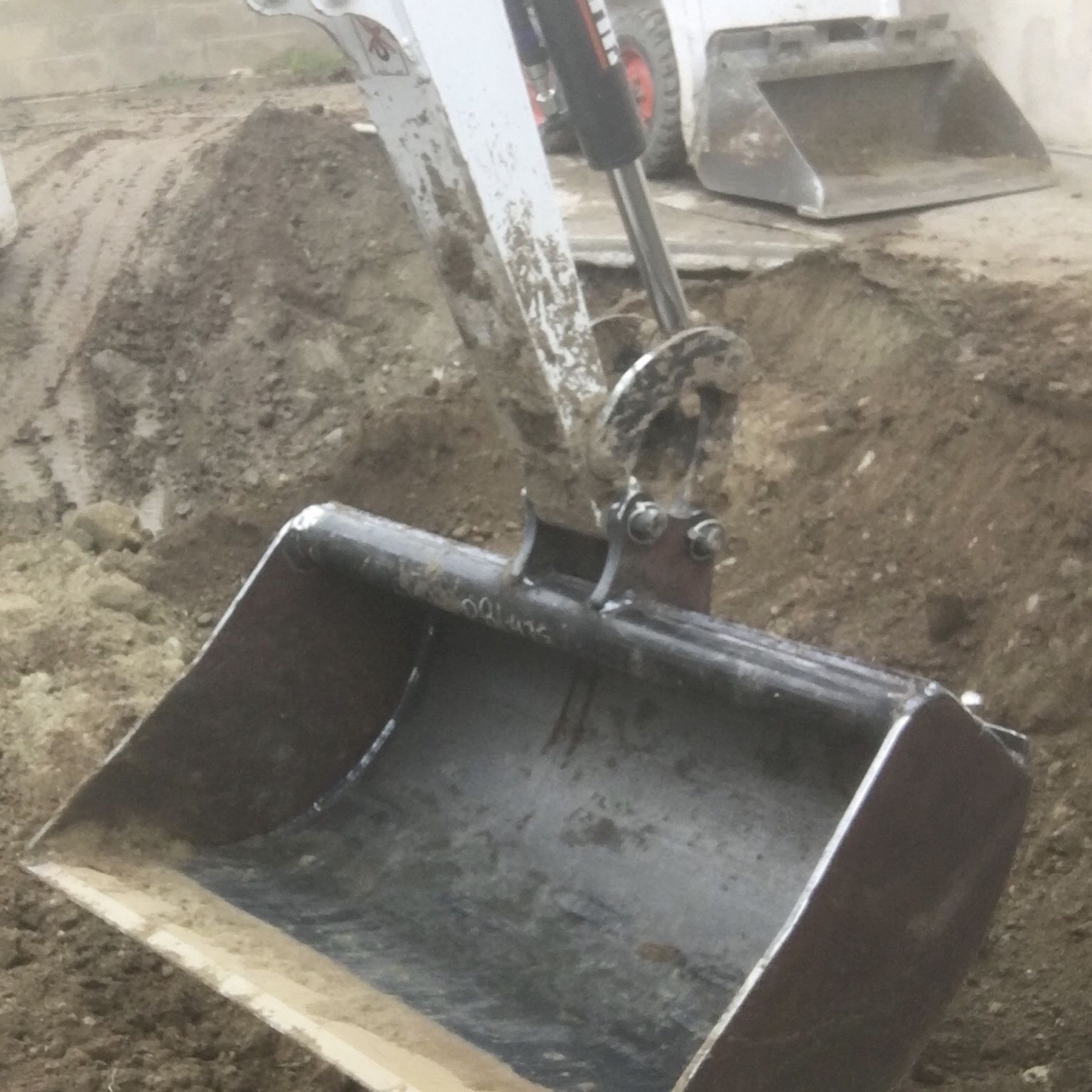 Mini Excavator Grading Bucket