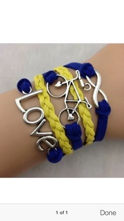 Leather bracelet