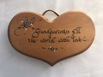 Wood Plaque for Grandparents