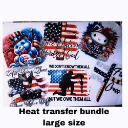New heat transfers iron friendly dtf