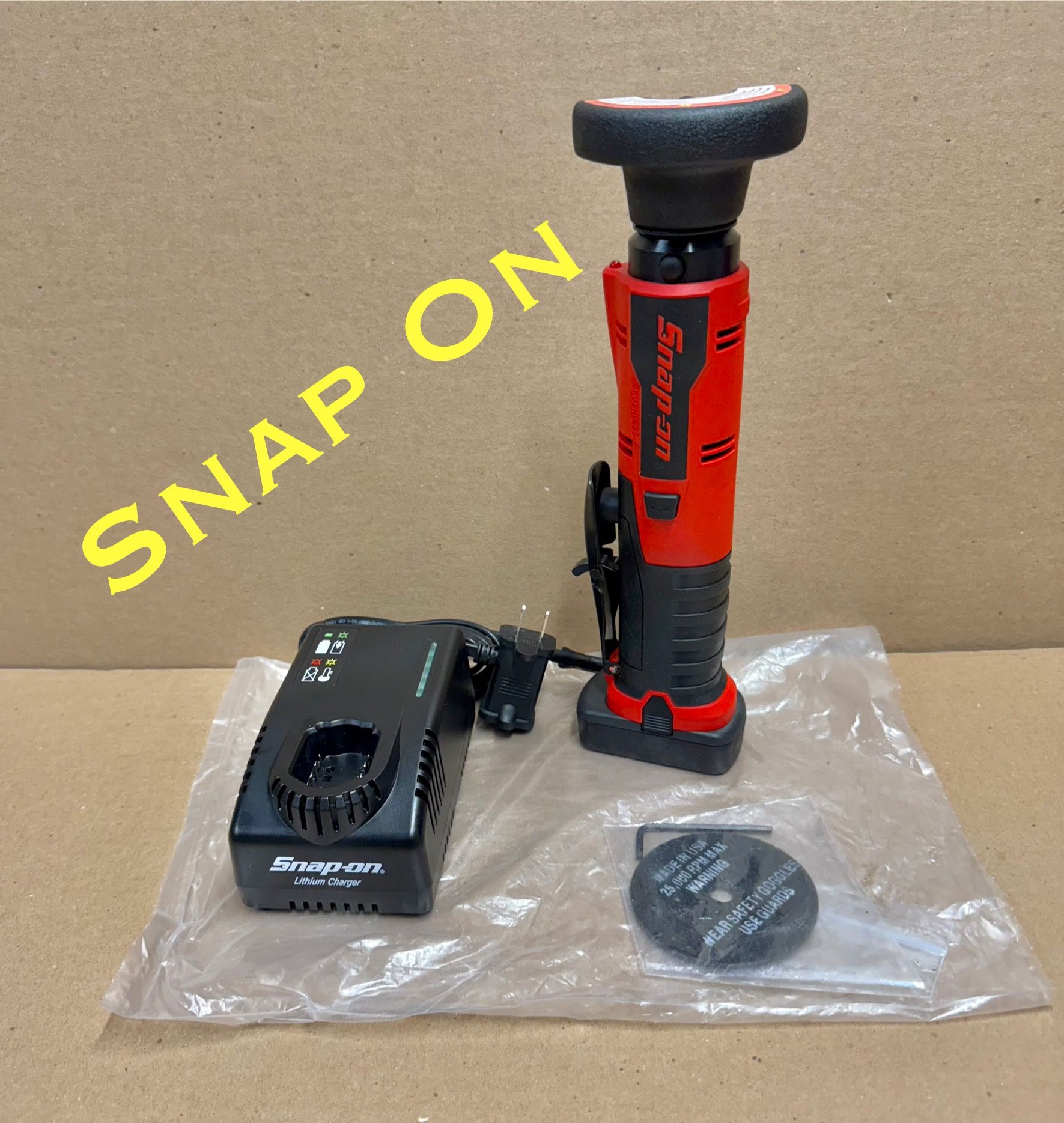 Snap On MicroLithium BRUSHLESS Cut Off Tool Kit (((( $425