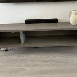 Modern TV Stand Gray