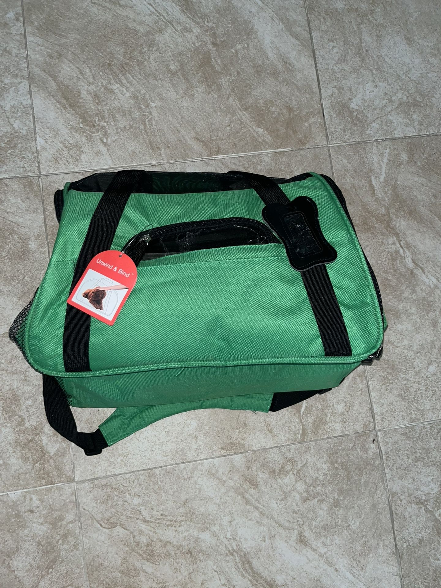 New Green Dog Carrier