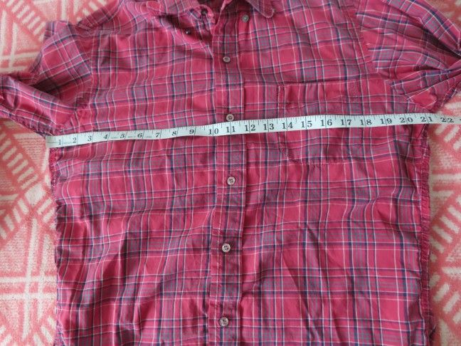 vintage M.L. LEDDY'S - Handmade Texas Western Plaid Shirt no size
