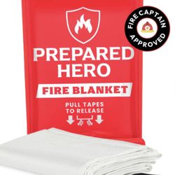 Fire Hero Blanket  STOP Fires on its Track Puts out Fires  Easy to use  Reusable never expires 