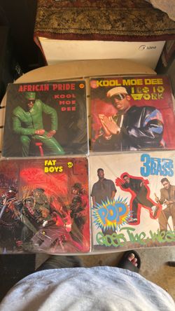 4 Early ‘90/‘s HipHop /Rap records