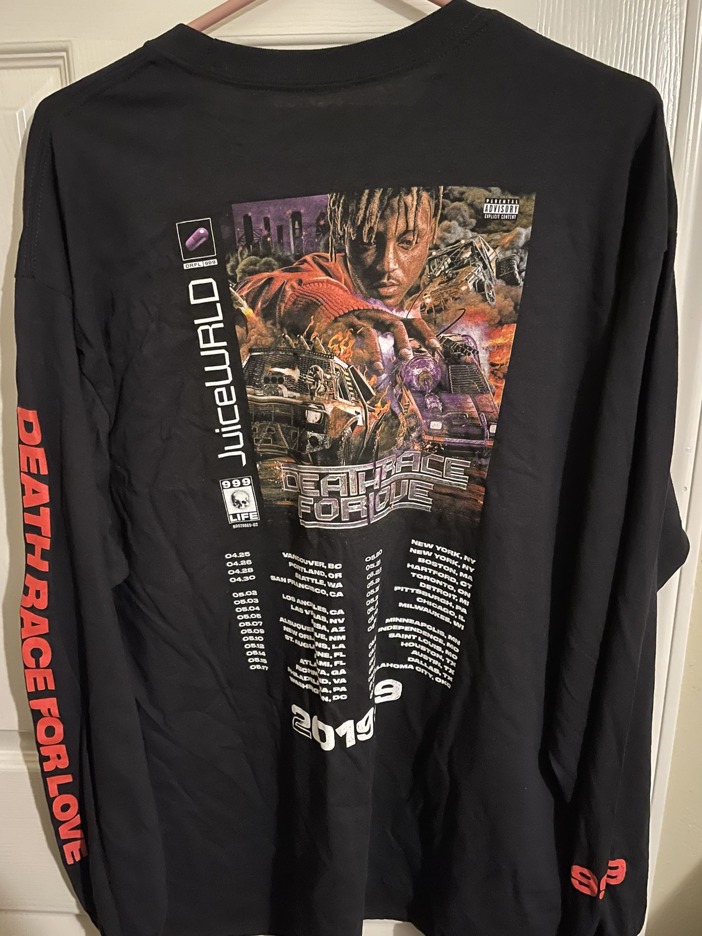 JuiceWRLD Your Tee Long Sleeve L/XL