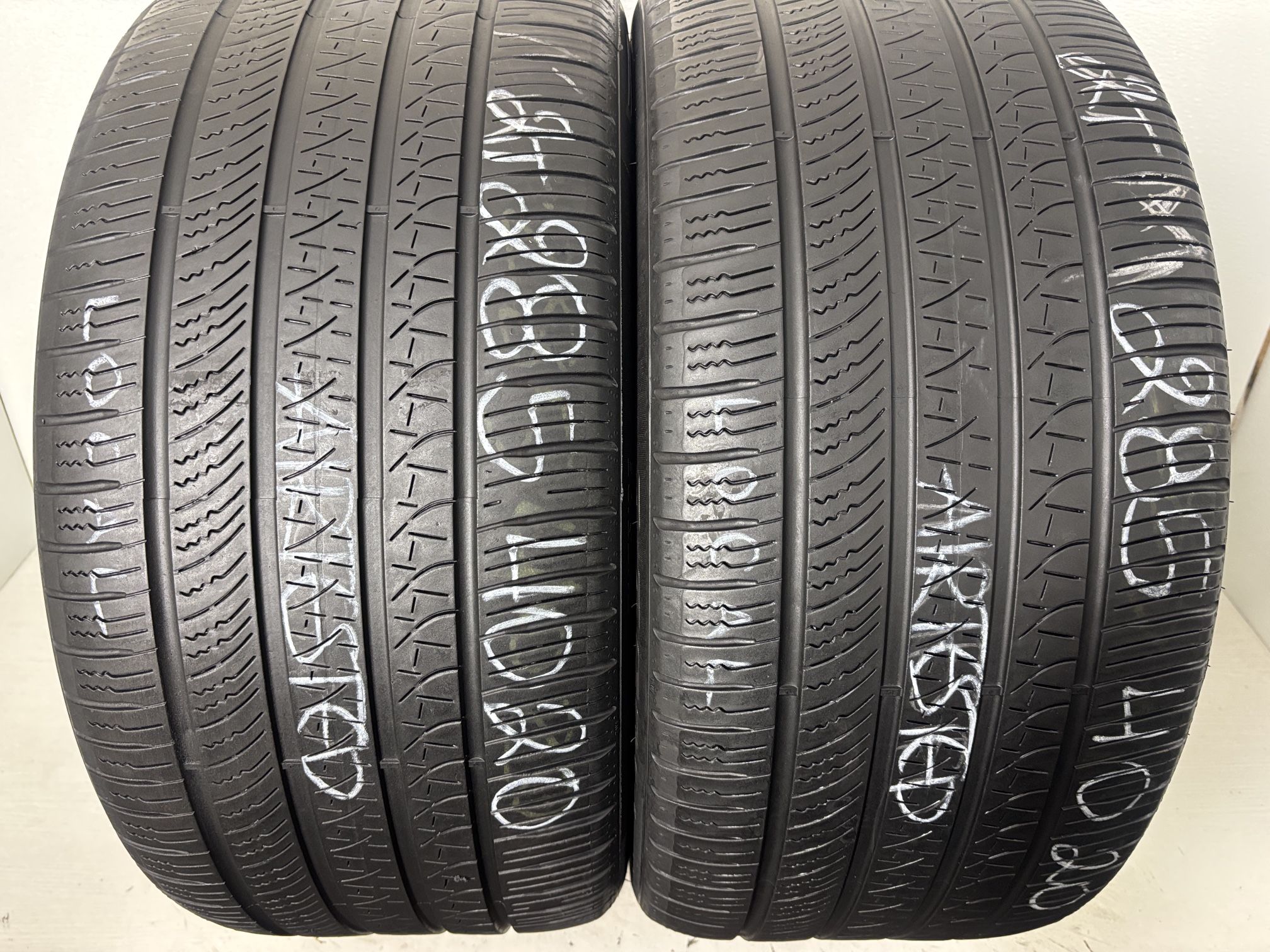 2 Tires 285 40 20 Pirelli P Zero No Repairs