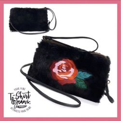 NWT T-Shirt & Jeans Floral Wristlet