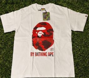 Bape red white