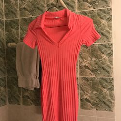 PINK body Fitting Dress