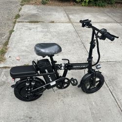 Upgraded Folding E-Bike | 48V 15Ah Long-Range | NYC Street-Legal | $450