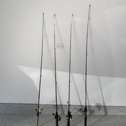 4 Fishing Pole Bundle