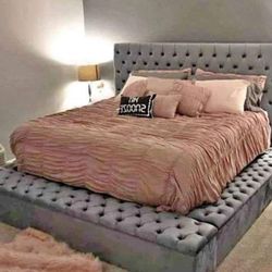 Raymond Queen Size Bed Frame With Storage Financing Available 