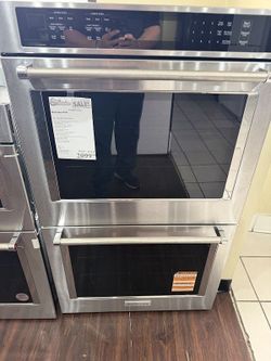KitchenAid® 30" PrintShield™ Stainless Steel Double Electric Wall Oven
