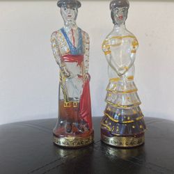 Old Nogueras Comas Figural Brandy Bottles