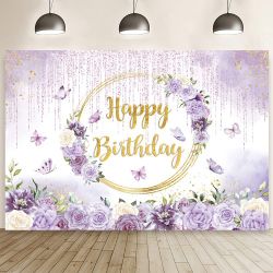 Happy Birthday And Babyshower Banners And Backdrop