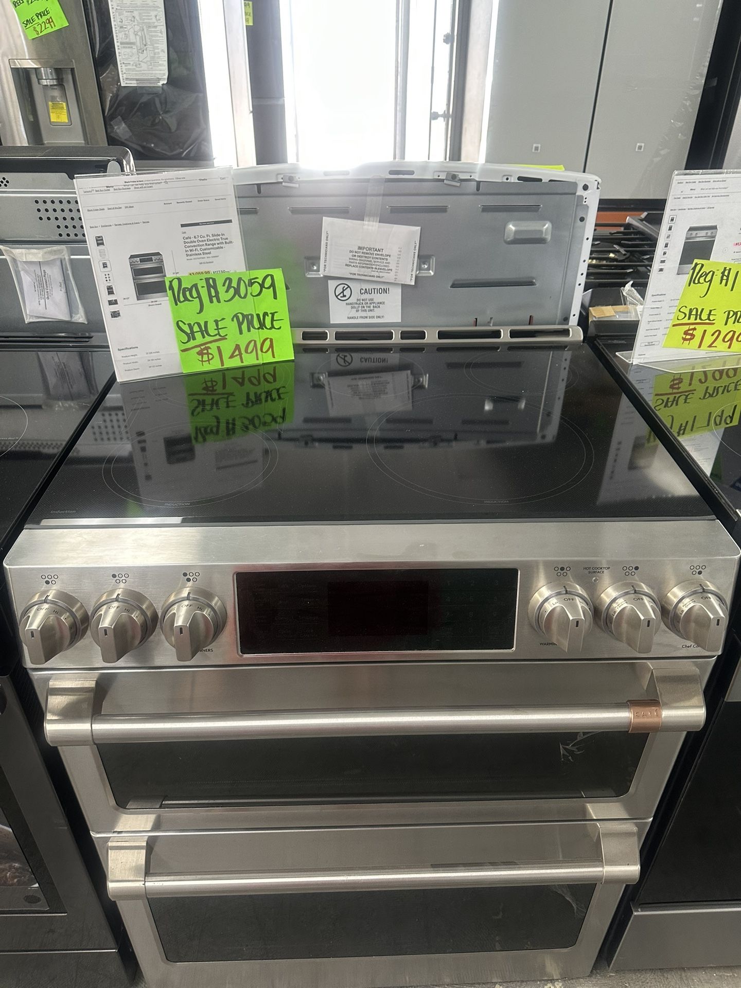Cafe Double Oven Electric Stove On Sale 